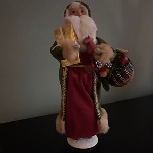 Byers Choice Santa with Gifts -Signed!!